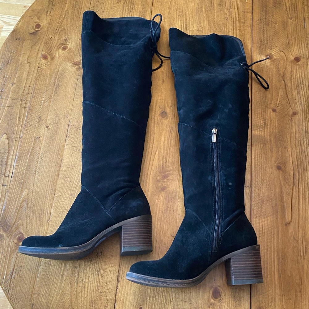 Lucky Brand Suede Over the Knee Boot
